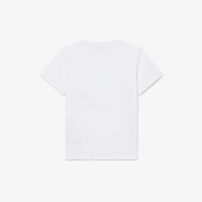 Baumwoll-T-Shirt mit Krokodil-Print