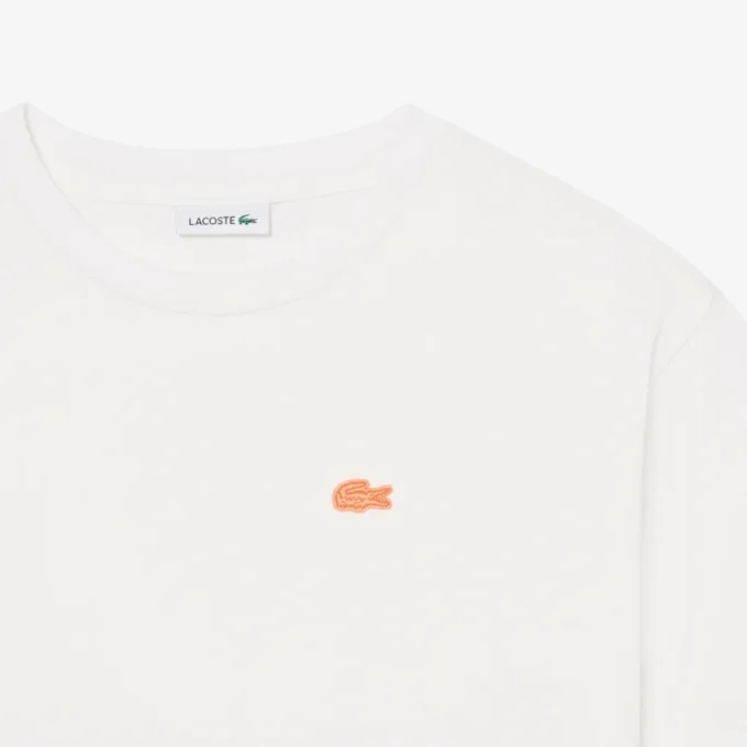Baumwoll-T-Shirt mit Krokodil-Print