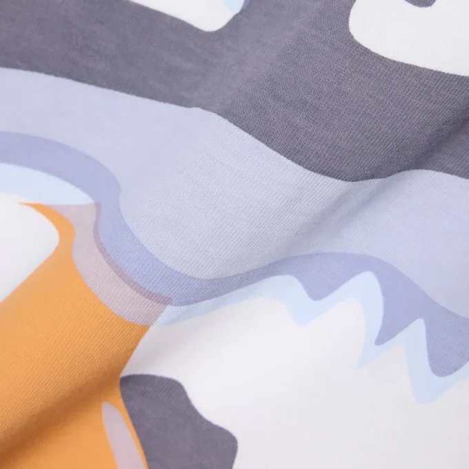 Baumwoll-T-Shirt mit Krokodil-Print