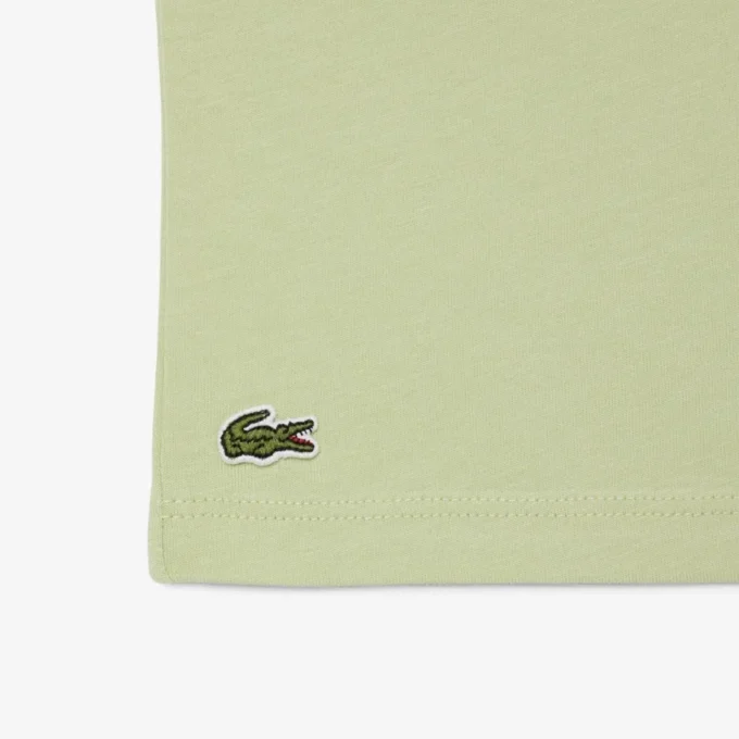 Baumwoll-T-Shirt mit Krokodil-Print