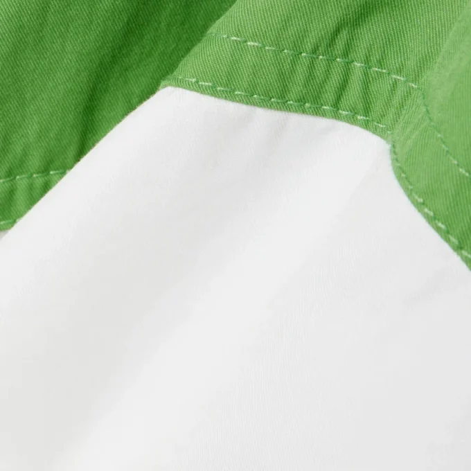 Baumwoll-Twill-Jacke mit Reißverschluss und lockerer Passform