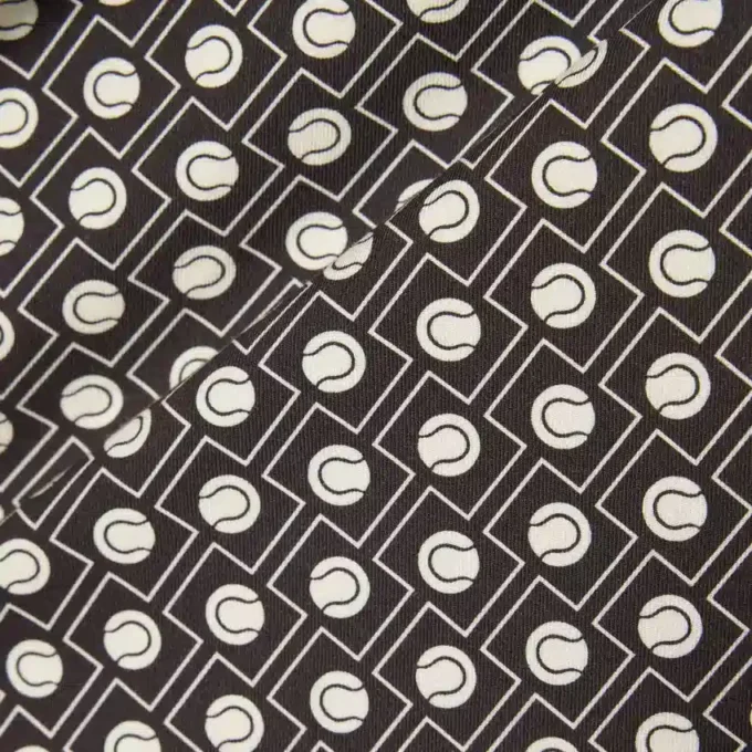 Baumwollhemd mit Print in Regular Fit