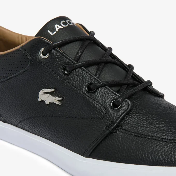Bayliss Herren-Sneaker aus Leder mit perforiertem Kragen