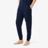 Bedruckte Baumwoll-Pyjama-Hose für Herren