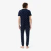 Bedruckte Baumwoll-Pyjama-Hose für Herren