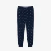 Bedruckte Baumwoll-Pyjama-Hose für Herren