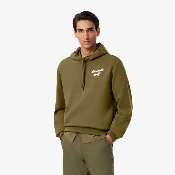Bedruckter Fleece-Golf-Hoodie für Herren