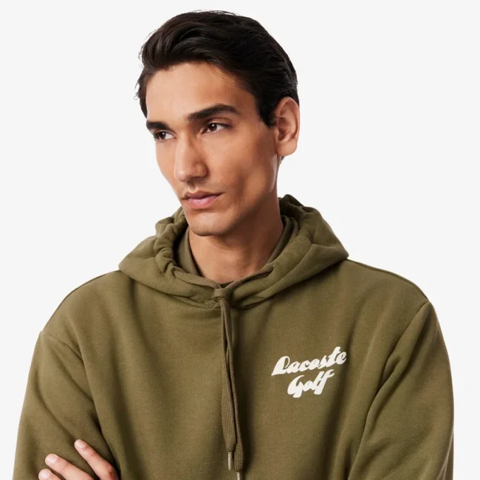 Bedruckter Fleece-Golf-Hoodie für Herren