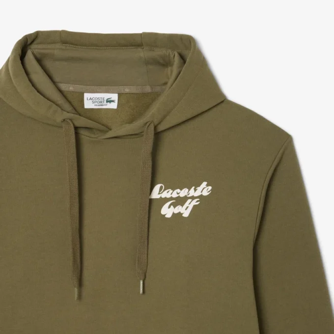 Bedruckter Fleece-Golf-Hoodie für Herren