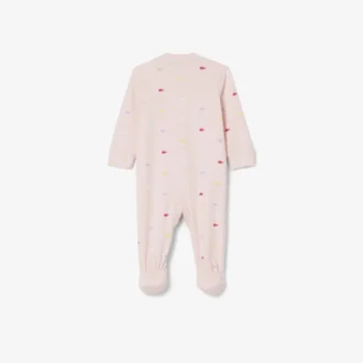 Bedruckter Petit-Piqué-Strampler für Babys