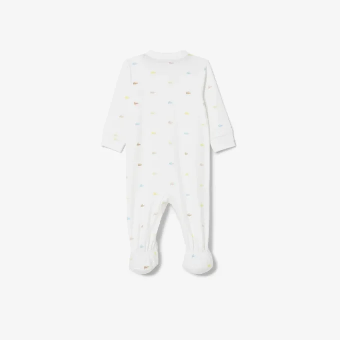 Bedruckter Petit-Piqué-Strampler für Babys