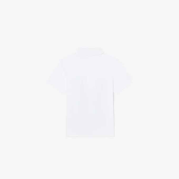 Bedrucktes Baumwoll-Poloshirt