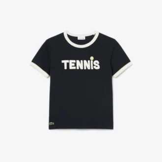 Bedrucktes Baumwoll-T-Shirt