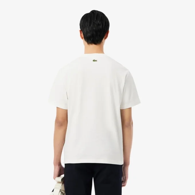 Bedrucktes Baumwoll-T-Shirt