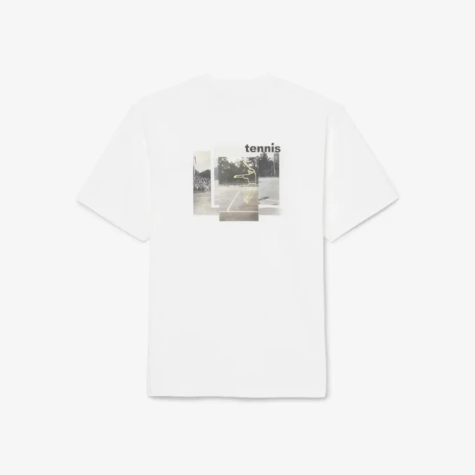 Bedrucktes Baumwoll-T-Shirt