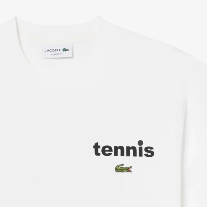 Bedrucktes Baumwoll-T-Shirt