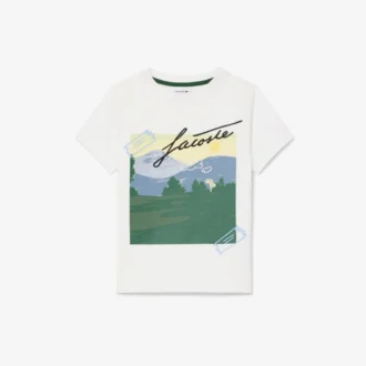 Bedrucktes Baumwoll-T-Shirt für Jungen