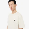 Bedrucktes T-Shirt aus schwerer Baumwolle