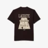 Bedrucktes T-Shirt aus schwerer Baumwolle
