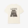 Bedrucktes T-Shirt aus schwerer Baumwolle