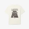 Bedrucktes T-Shirt aus schwerer Baumwolle