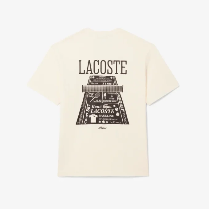 Bedrucktes T-Shirt aus schwerer Baumwolle