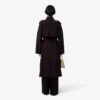 Übergroßer Trenchcoat aus Wollmischung The Blend