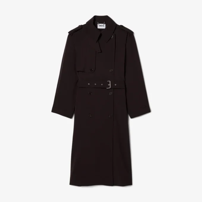 Übergroßer Trenchcoat aus Wollmischung The Blend