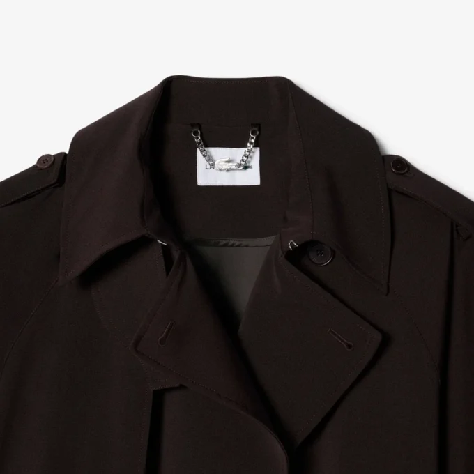 Übergroßer Trenchcoat aus Wollmischung The Blend