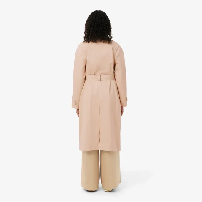 Übergroßer wasserabweisender Trenchcoat