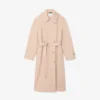 Übergroßer wasserabweisender Trenchcoat