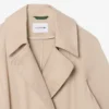 Übergroßer wasserabweisender Trenchcoat