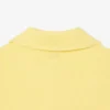 Übergroßes geripptes Polo-Sweatshirt
