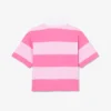 Übergroßes gestreiftes Rugby-Poloshirt aus Baumwolle