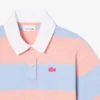 Übergroßes gestreiftes Rugby-Poloshirt aus Baumwolle