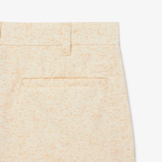 Bermuda-Cargo-Shorts mit geradem Schnitt und Print