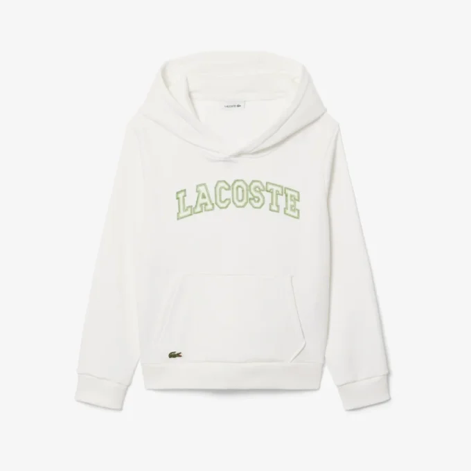 Bestickter Fleece-Hoodie