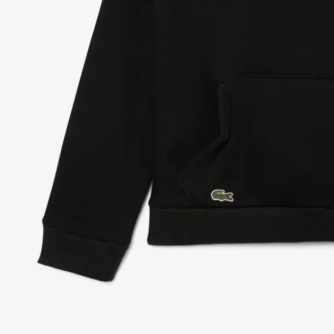 Bestickter Fleece-Hoodie