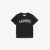 Besticktes Baumwoll-T-Shirt