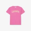 Besticktes Baumwoll-T-Shirt