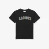 Besticktes Baumwoll-T-Shirt
