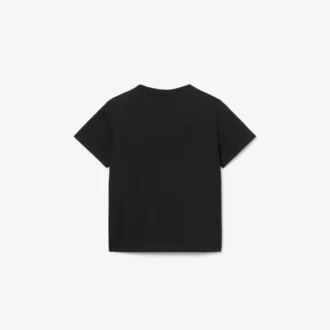 Besticktes Baumwoll-T-Shirt