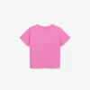 Besticktes Baumwoll-T-Shirt
