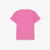 Besticktes Baumwoll-T-Shirt