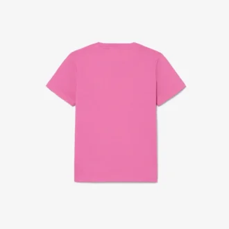 Besticktes Baumwoll-T-Shirt