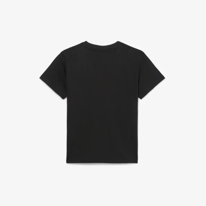 Besticktes Baumwoll-T-Shirt