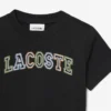 Besticktes Baumwoll-T-Shirt