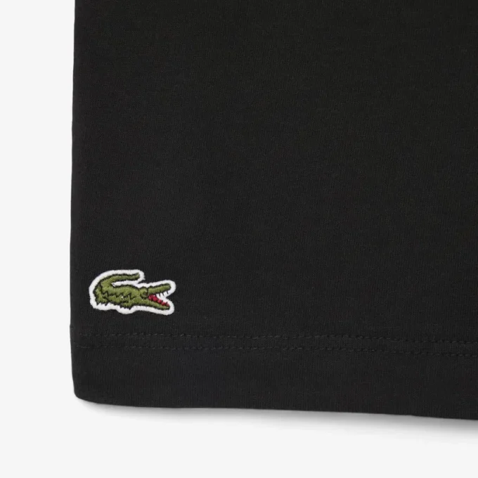Besticktes Baumwoll-T-Shirt