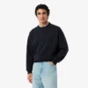 Besticktes Fleece-Sweatshirt