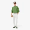 Besticktes Fleece-Sweatshirt